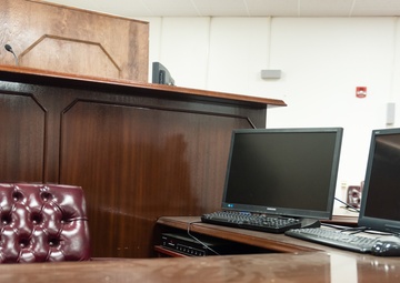 JTF GTMO Stock Imagery Camp Justice Court Room 1