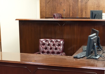 JTF GTMO Stock Imagery Camp Justice Court Room 1