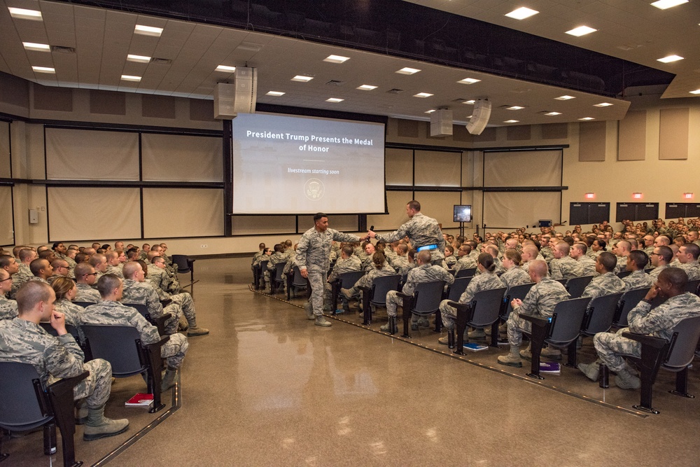 JBSA Medal of Honor Ceremony Viewing