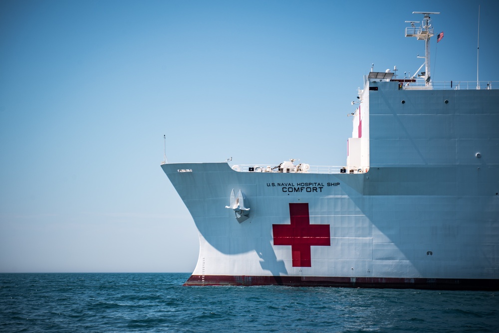USNS Comfort to deploy to Central and South America