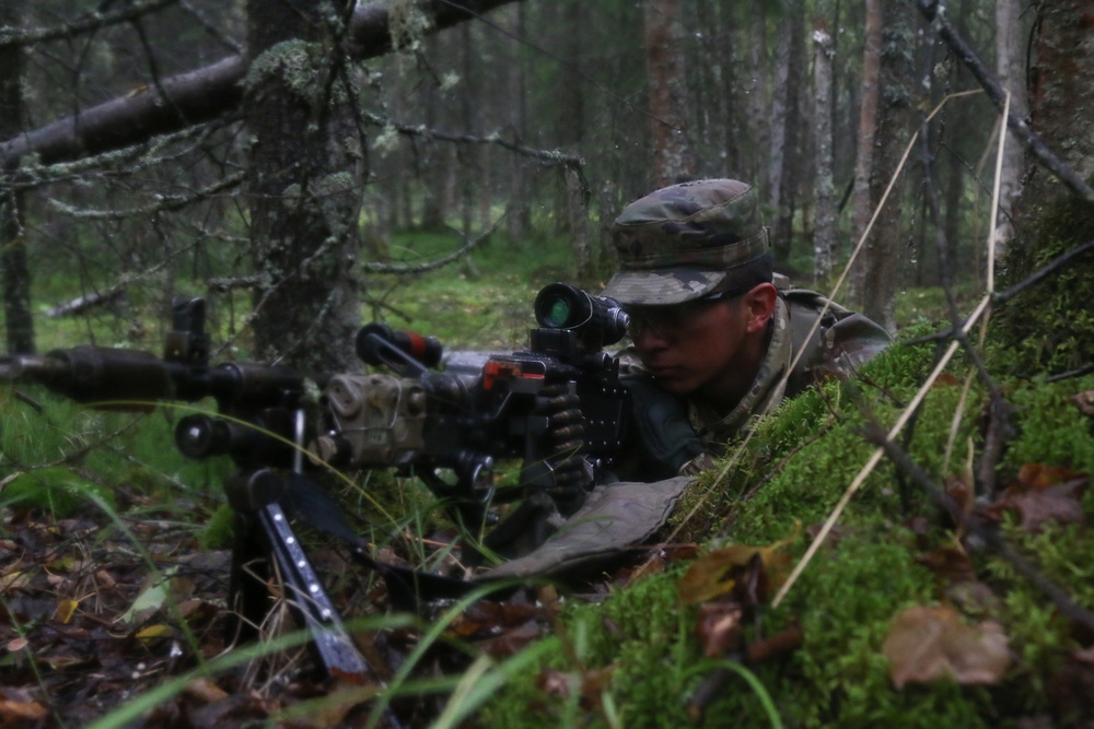 Spartans train in Alaska's forests