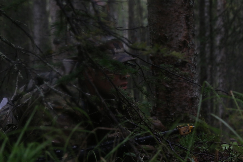 Spartans train in Alaska's forests