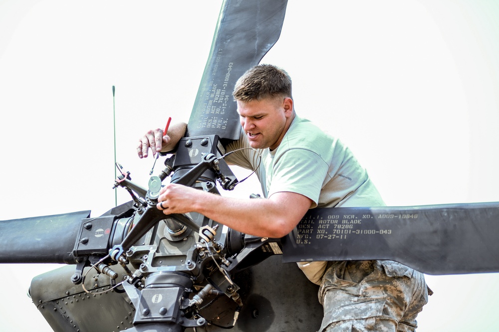 Black Hawk maintenance