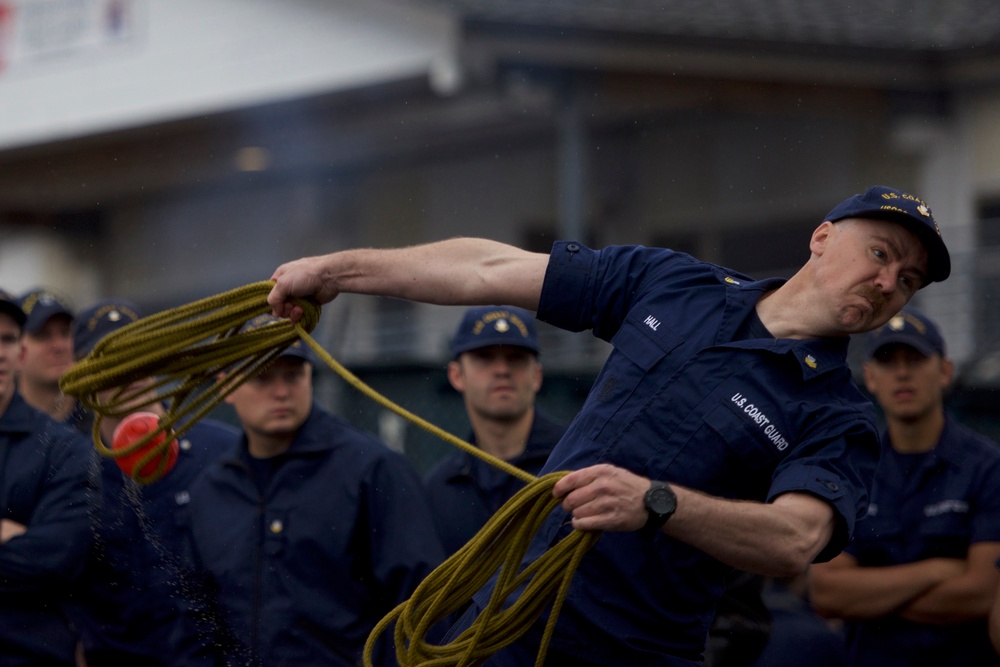 Coast Guard Buoy Tender Olympics in Juneau, Alaska
