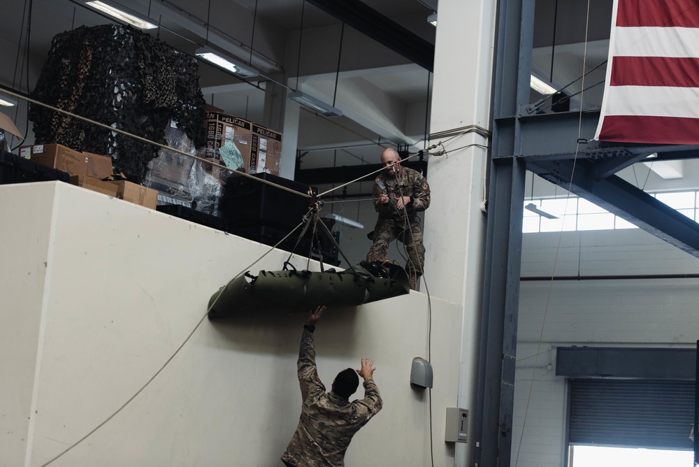 Behind the Scenes: 320th STS demonstrates Tham Luang Cave Rescue Tactics