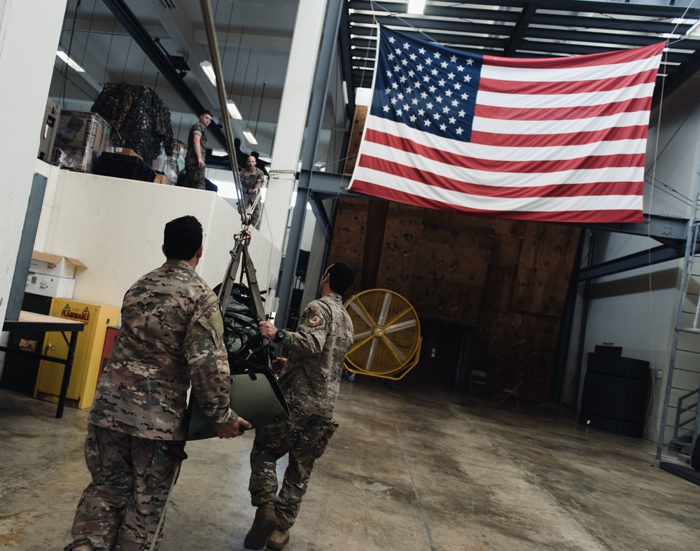 Behind the Scenes: 320th STS demonstrates Tham Luang Cave Rescue Tactics