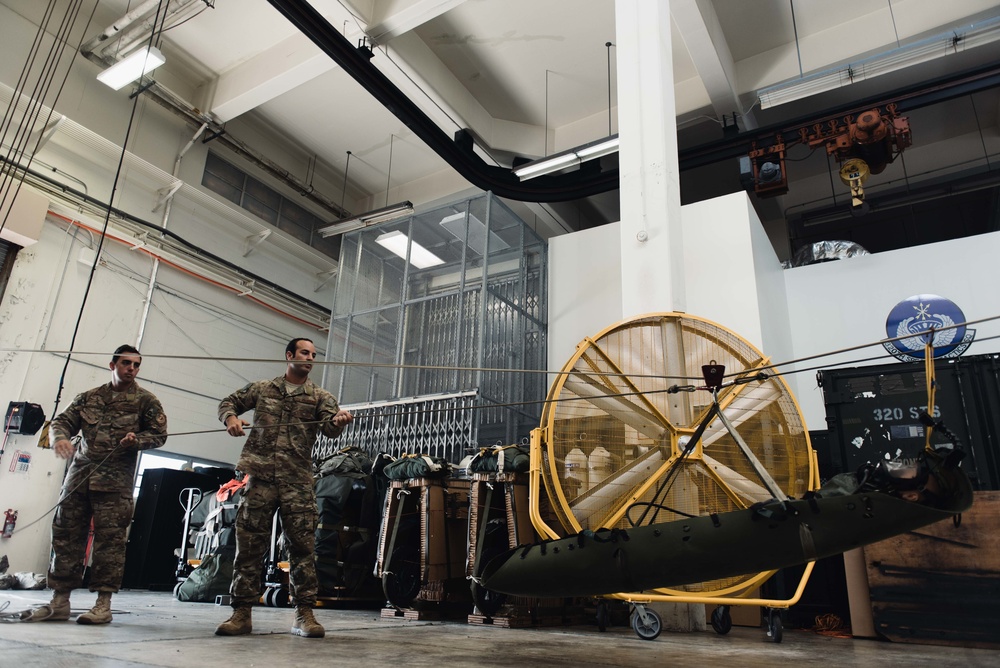 Behind the Scenes: 320th STS demonstrates Tham Luang Cave Rescue Tactics