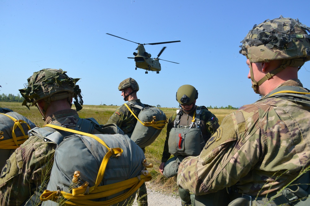 Airborne Operation,22 August, 2018, Pordenone, Italy