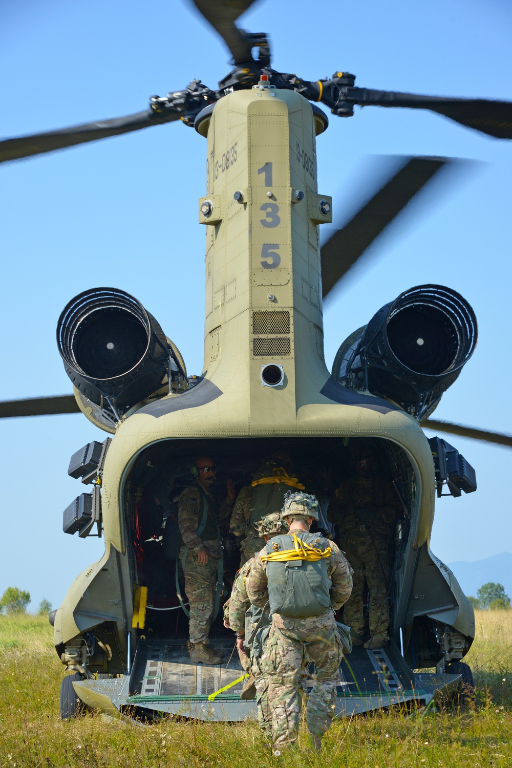 Airborne Operation,22 August, 2018, Pordenone, Italy