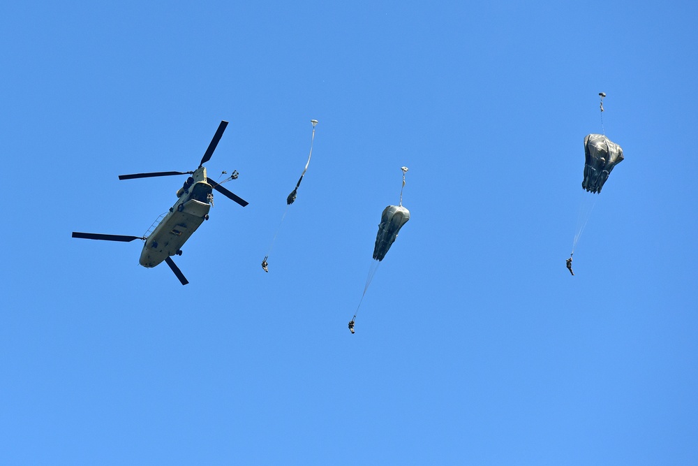 Airborne Operation,22 August, 2018, Pordenone, Italy