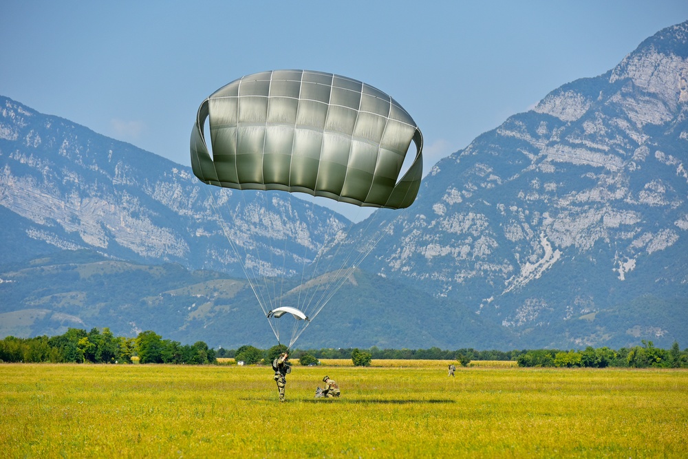 Airborne Operation,22 August, 2018, Pordenone, Italy