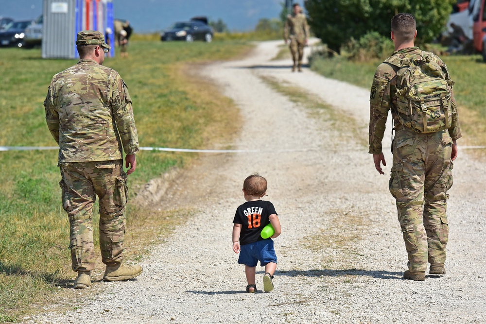 Airborne Operation,22 August, 2018, Pordenone, Italy