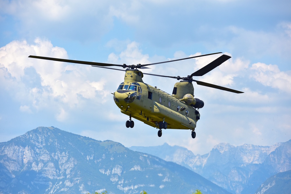 Airborne Operation,22 August, 2018, Pordenone, Italy