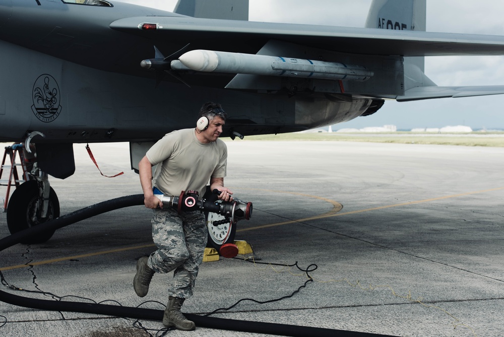 Reservists at the Ready: 927th 927th Air Refueling Wing augments Team Kadena