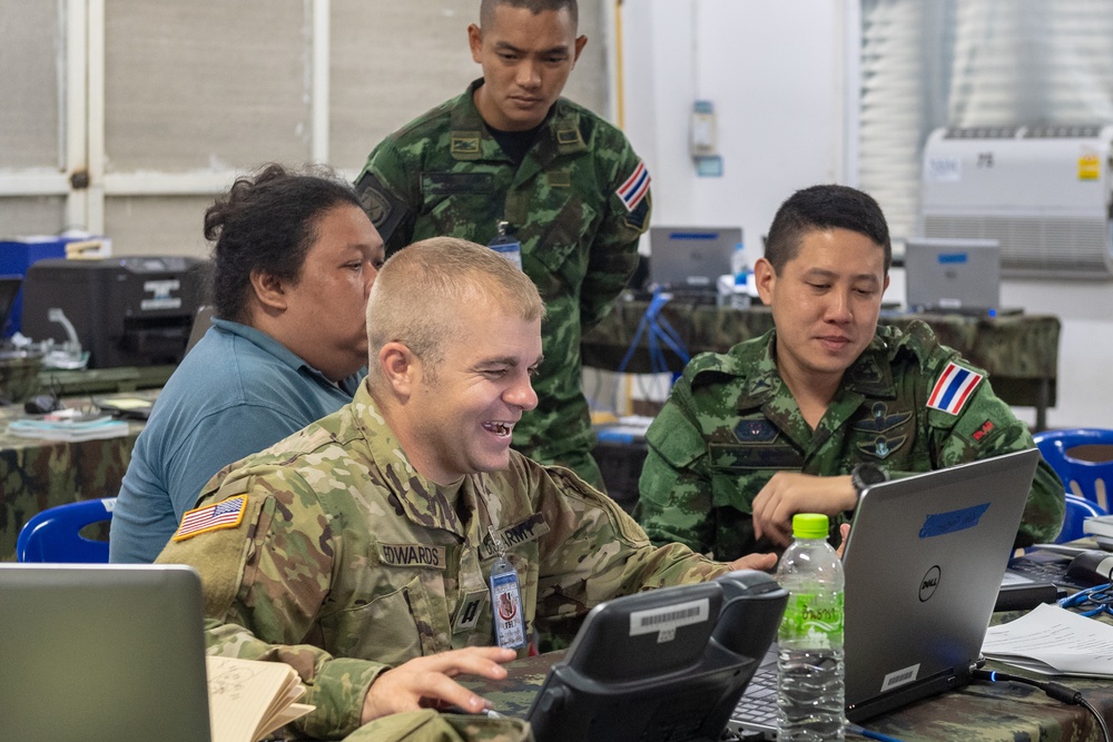 Idaho Army National Guard, Royal Thai Army work, learn together during Hanuman Guardian 2018