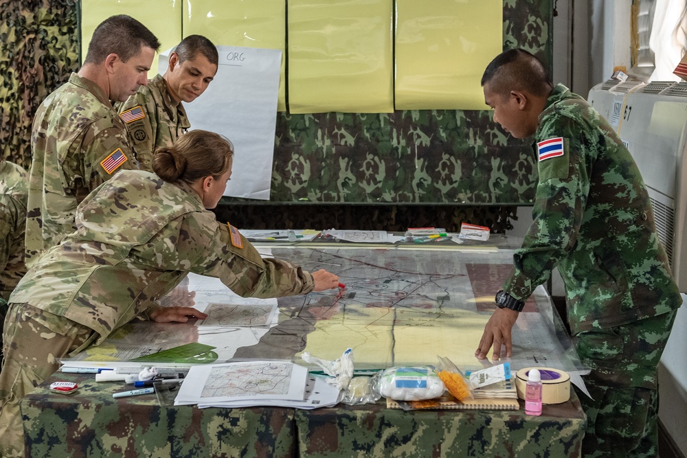 Idaho Army National Guard, Royal Thai Army work, learn together during Hanuman Guardian 2018