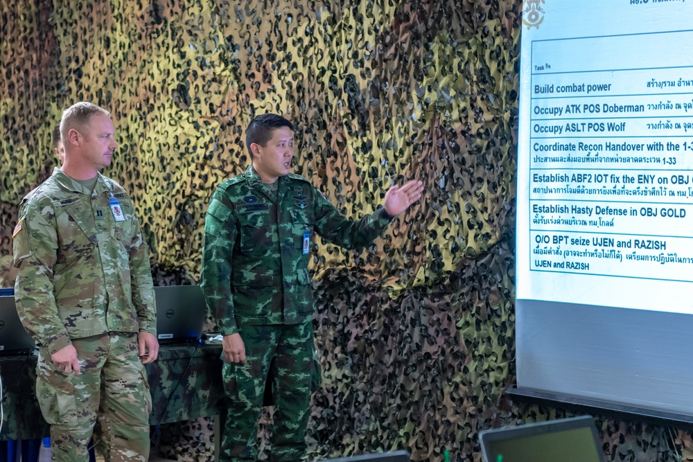 Idaho Army National Guard, Royal Thai Army work, learn together during Hanuman Guardian 2018