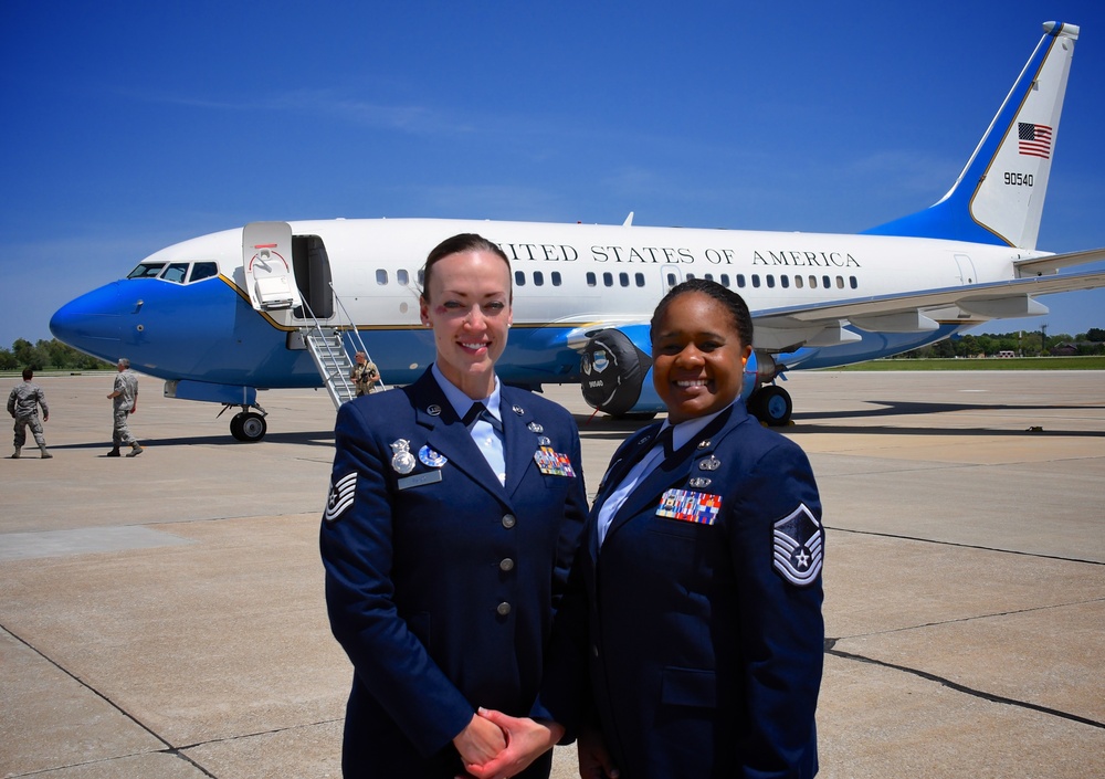 Recruiters support mission by keeping flight line ready for launches