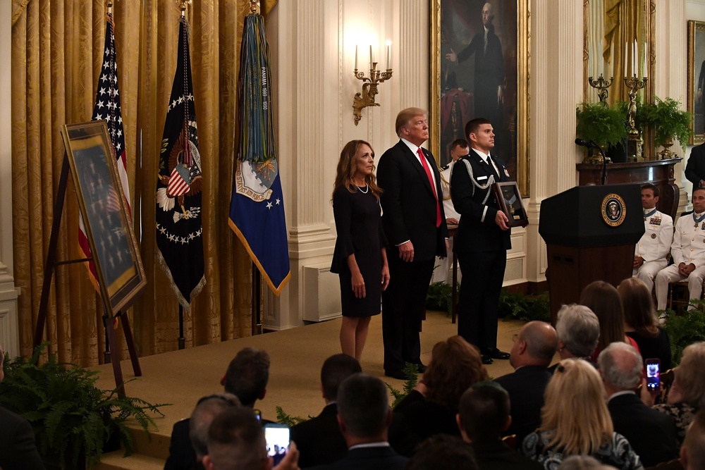 MOH family and guests tour the Pentagon and attend White House Ceremony