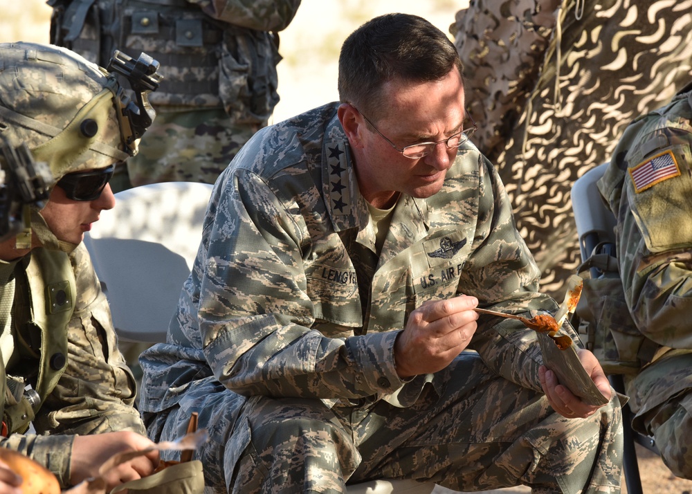 CNGB Visits Pennsylvania National Guard Soldiers at NTC