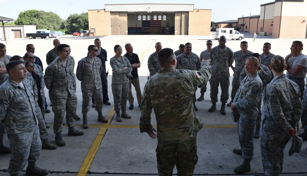 SEA Visits Texas National Guard