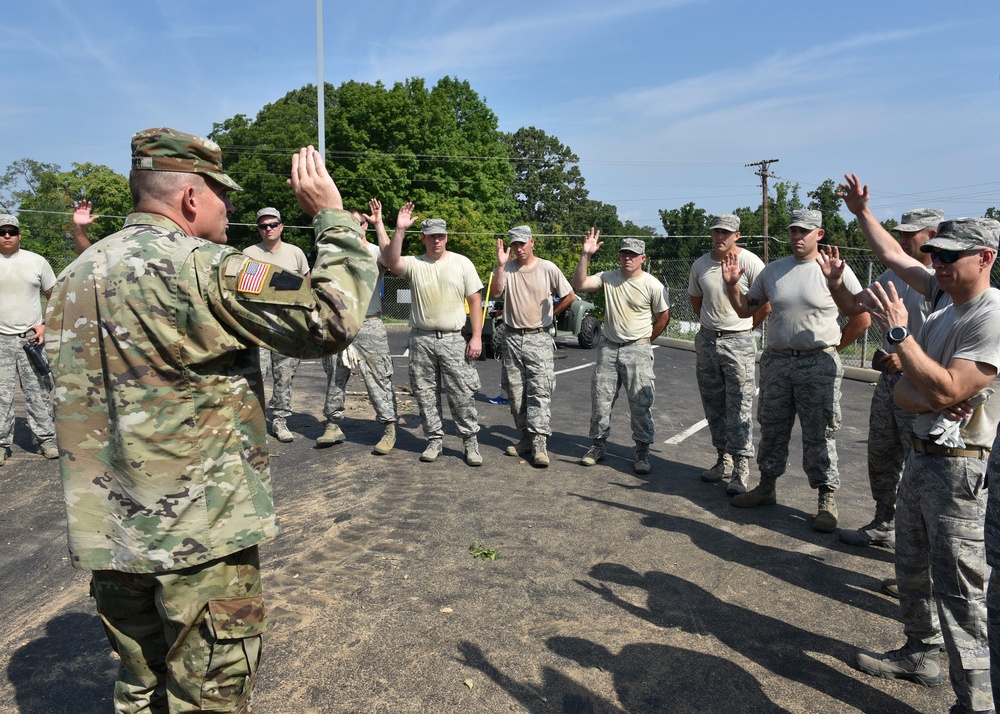 SEA Visits Tennessee Air National Guard