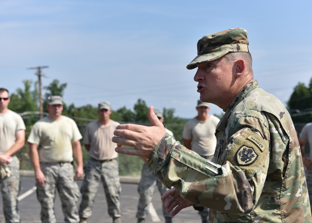 SEA Visits Tennessee Air National Guard