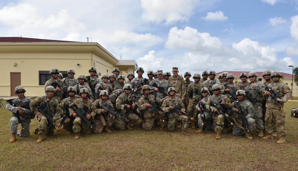 NGB Leadership Visit to Guam