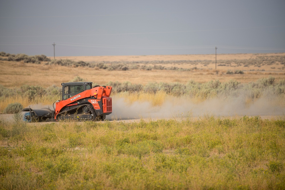 124th Civil Engineer Squadron conducts heavy equipment training