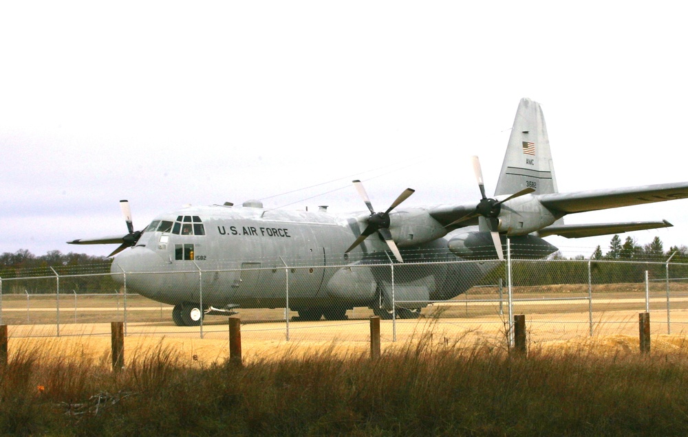 Training C-130 at Fort McCoy