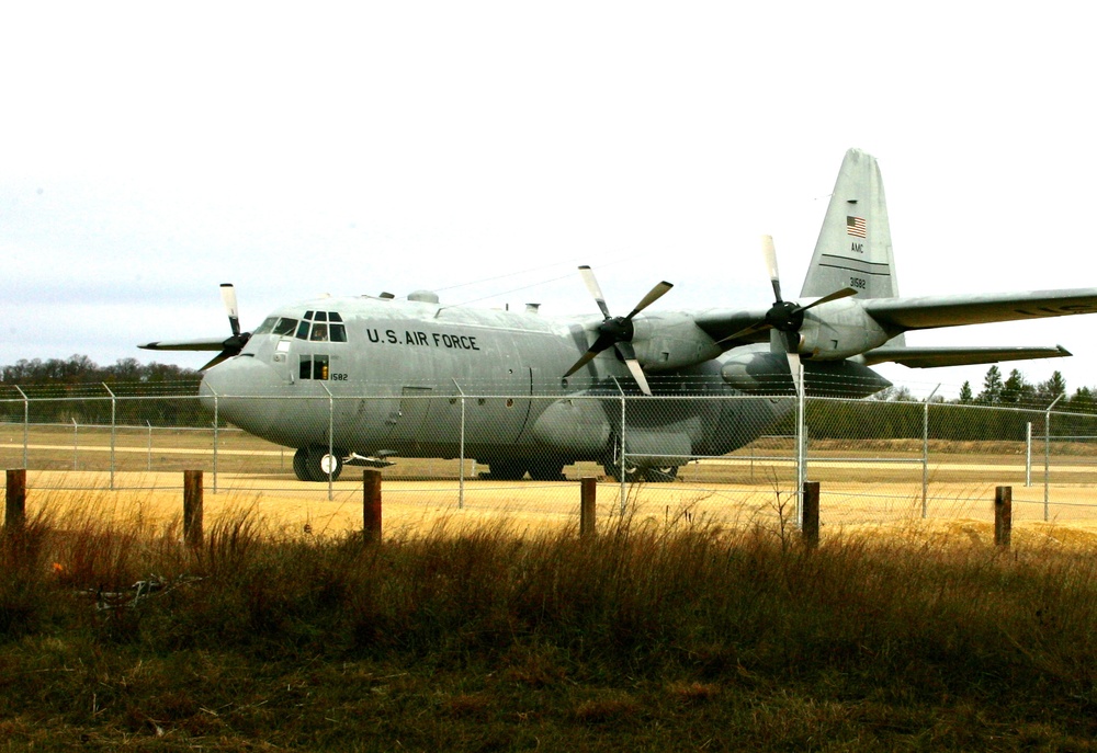 Training C-130 at Fort McCoy