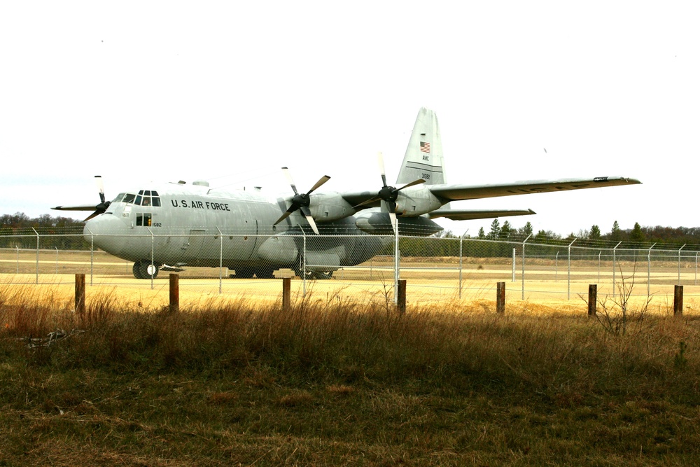 Training C-130 at Fort McCoy