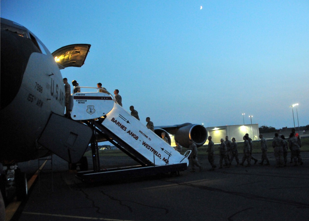 104th Fighter Wing Airmen Prepare for Training in Germany