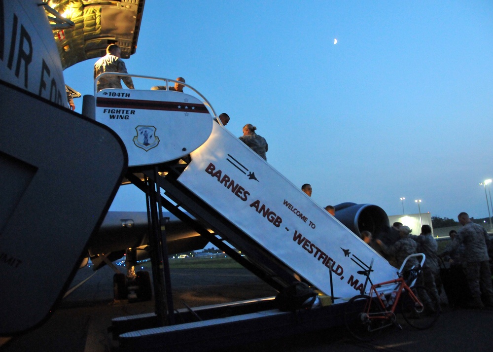 104th Fighter Wing Airmen Prepare for Training in Germany