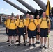 Northwest Annex CPO Selectees aboard the USS Wisconsin (BB-64)