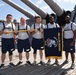 CPO Selectees from the USS Arleigh Burke (DDG-51) aboard the USS Wisconsin (BB-64)