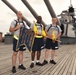 CPO Selectees from the USS Oak Hill (LSD-51) aboard the USS Wisconsin (BB-64)