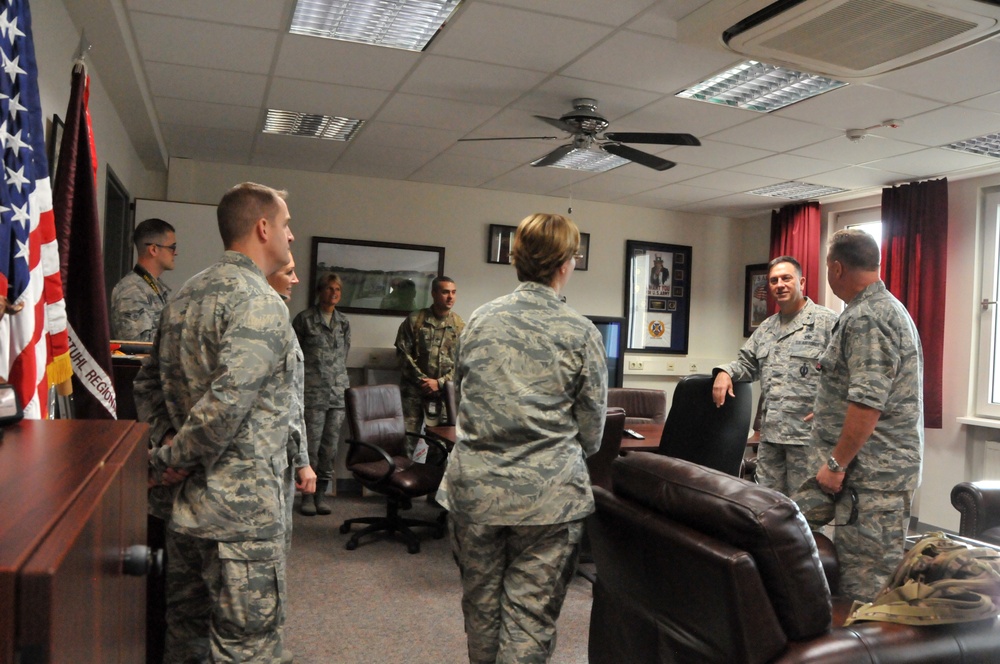 Massachusetts National Guard Adjutant General Visits Landstuhl Hospital