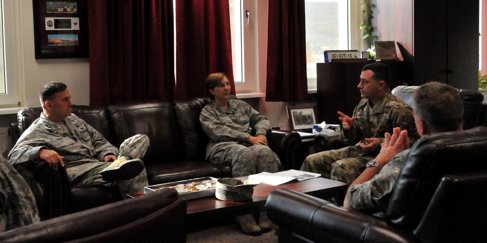 Massachusetts National Guard Adjutant General Visits Landstuhl Hospital