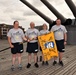 CPO Selectees from the USS Laboon (DDG-58) aboard the USS Wisconsin (BB-64)