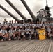 CPO Selectees from the USS Gerald R. Ford (CVN-78) aboard the USS Wisconsin (BB-64)