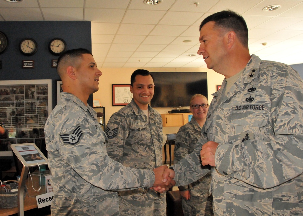 Massachusetts National Guard Adjutant General Visits Landstuhl Hospital