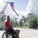Wounded combat vet takes trek on handcycle from ground zero to St. Pete’s