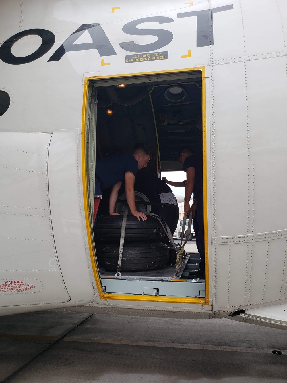 Coast Guard responds to Hurricane Lane