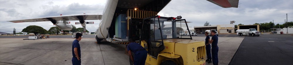 Coast Guard responds to Hurricane Lane