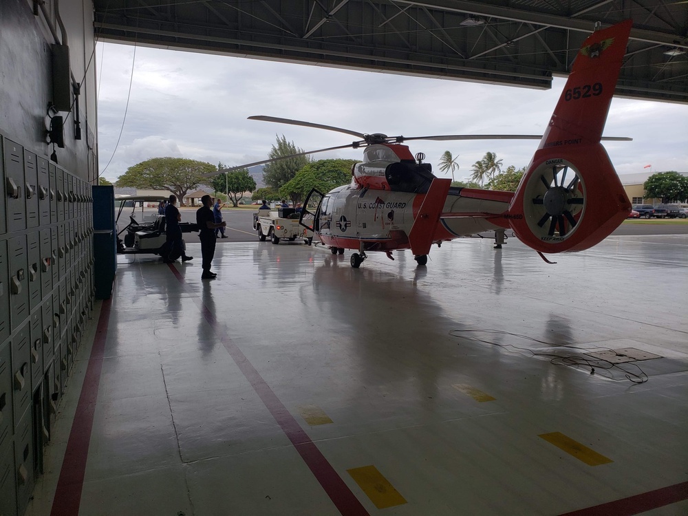 Coast Guard responds to Hurricane Lane