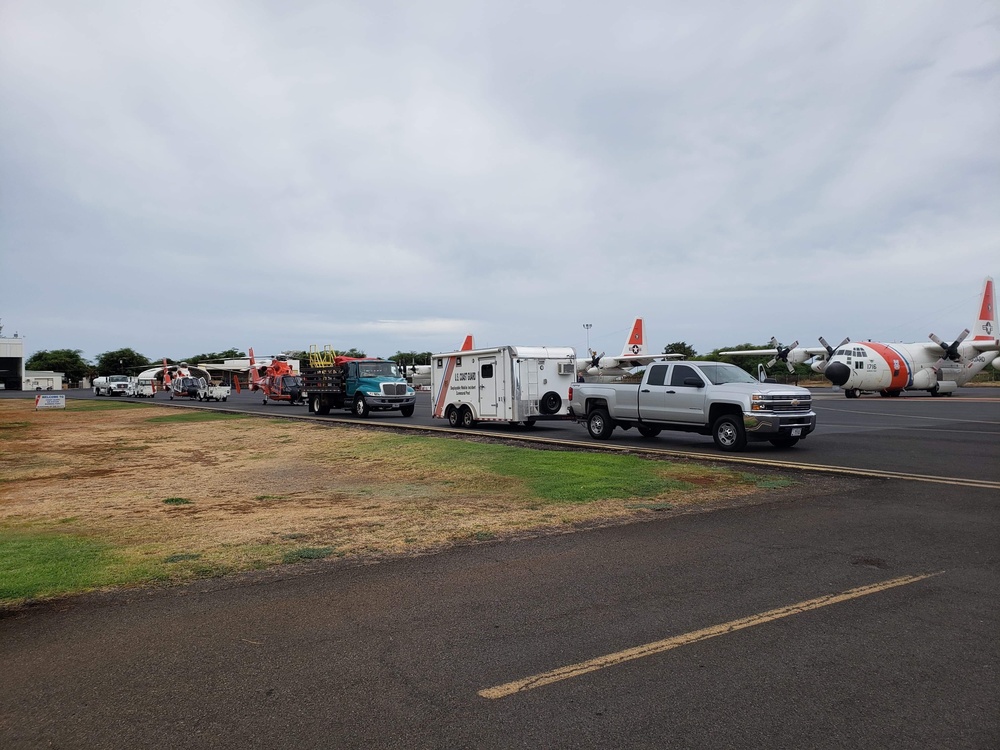 Coast Guard responds to Hurricane Lane
