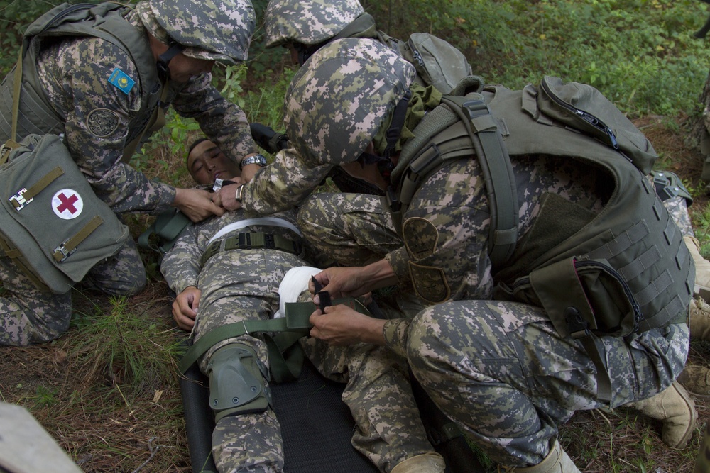 Steppe Eagle 18: Field Training Exercise Medevac