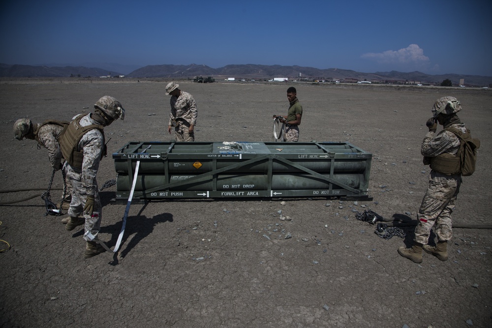 Helicopter Support Team - High Mobility Artillery Rocket System Pods