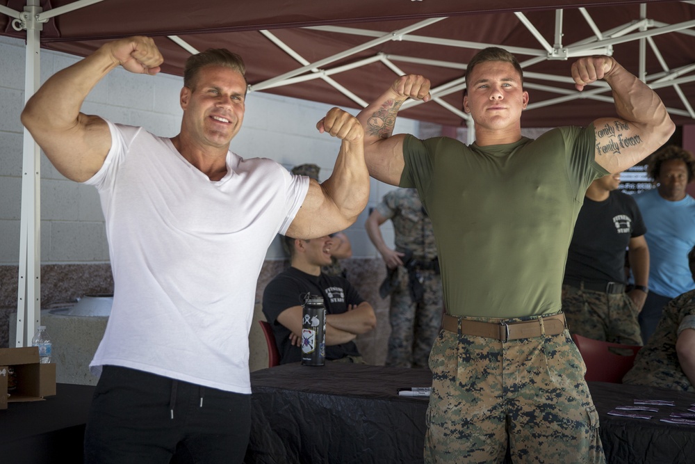 Meet and greet Mr. Olympia at MCB Camp Pendleton